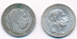 1893-1915. 1K Ag 'Ferenc József' (2x) T:1-, 3
Adamo: K5, K5.1 - Zonder Classificatie