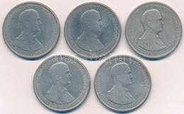 1930. 5P Ag 'Horthy Jobbra' (5x) T:3 Adamo P8 - Sin Clasificación