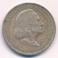 1936. 2P Ag 'Liszt Ferenc' T:1-,2 Patina 
Adamo P7.3 - Ohne Zuordnung