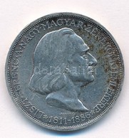 1936. 2P Ag 'Liszt Ferenc' T:1- Patina
Adamo P7.3 - Ohne Zuordnung