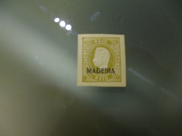 MADEIRA - REIMPRESSAO DE 1905 - D.LUIS I FITA CURVA N/DENTEADO - Probe- Und Nachdrucke