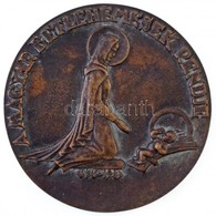 Csúcs Ferenc (1905-1999) 1943. 'A Magyar Betlehemesek Rendje' Br Emlékplakett, Peremén Sorszámmal (117mm) T:2 - Ohne Zuordnung