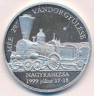 Szabolcs Péter (1942-) / Szabó Géza (1939-) 1999. 'MÉE XXIX. Vándorgyűlése Nagykanizsa / Budapest-Trieszt Vasútvonal' Ag - Sin Clasificación