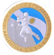Dél-Afrika 2010. 'Labdarúgó-világbajnokság Csapatai - Argentína' Ezüstözött Cu Emlékérem Tanúsítvánnyal (40mm) T:PP
Sout - Ohne Zuordnung