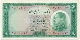 Irán 1954. 50R T:III
Iran 1954. 50 Rials C:F
Krause 66 - Ohne Zuordnung