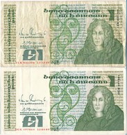 Írország 1989. 1Ł (2x) T:III
Ireland 1989. 1 Pound (2x) C:F - Ohne Zuordnung