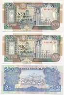 Szomália 1991. 50Sch (2x) + 2008. 500Sch T:I
Somalia 1991. 50 Schillings (2x) + 2008. 500 Schillings C:UNC - Zonder Classificatie