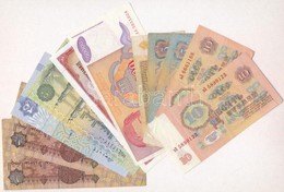 12db-os Vegyes Külföldi Bankjegy Tétel, Közte Egyiptom, Jugoszlávia, Szovjetunió T:III,I-
12pcs Of Various Banknotes, In - Non Classés