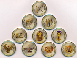 Egyiptom 1985-2005. 1Ł (10xklf) 'A Fáraók Kincsei' Multicolor T:2 
Egypt 1985-2005. 1 Pound (10xdiff) 'Treasurees Of The - Ohne Zuordnung