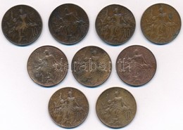 Franciaország 1906-1917. 10c Br (9xklf) T:2-3 Ph.
France 1906-1917. 10 Centimes Br (9xdiff) C:XF-F Edge Error
Krause KM# - Ohne Zuordnung