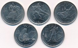 Kanada 2007-2009. 25c (5xklf) Emlékkiadás A Téli Olimpiára T:1-
Canada 2007-2009. 25 Cents (5xdiff) Commemorative Issues - Ohne Zuordnung