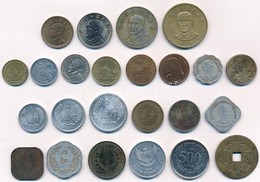 24db-os Vegyes Külföldi érme Tétel Közte Brit Észak-Borneó, Kína, Panama, Tajvan T:2-3
24pcs Of Various Coins, Inlcuding - Ohne Zuordnung