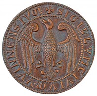 Ausztria DN 'Bécs Város Pecsétje' Br Emlékplakett (92mm) T:2 Patina
Austria ND 'City Seal Of Vienna' Br Commemorative Pl - Unclassified