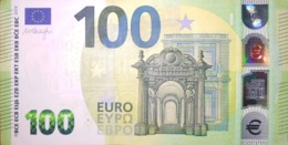 100 EURO ALEMANIA(RB) R006A1 First Position DRAGHI, UNCIRCULATED - 100 Euro