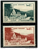 Maroc (1948) PA N 68 à 69 * (charniere) - Unused Stamps