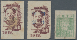 China - Volksrepublik - Provinzen: China, East China Region, Shandong Area, 1946, Zhu De Issue Of Sh - Autres & Non Classés