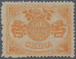 China: 1894, Empress Dowager Commemorative Issue, First Printing, 12cds Brown Orange, MH, Fine (Mich - Autres & Non Classés