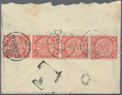 China: 1902, Coiling Dragons, Correspondence Of Three Covers To Bohemia/Austra, Inc. Two Underpaid A - Autres & Non Classés