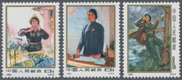 China - Volksrepublik: 1972/1973, Five Sets MNH: Channel (N49-N52), Panda (N57-N62), Women's Day (N6 - Briefe U. Dokumente