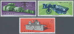 China - Volksrepublik: 1974, Machines (N78-N81), Complete Set Of 4, MNH (Michel €700). - Briefe U. Dokumente