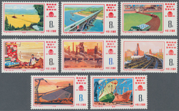 China - Volksrepublik: 1976, Completion Of The 4th Five Year Plan (J8), 2 Complete Sets Of 16, MNH A - Briefe U. Dokumente