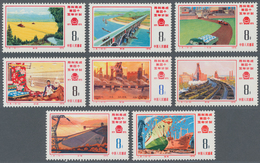 China - Volksrepublik: 1976, Completion Of The 4th Five Year Plan (J8), 2 Complete Sets Of 16, MNH A - Briefe U. Dokumente
