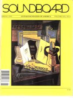 Revue Guitare Soundboard Guitar Fondation Of America N° 4 - 1995 - - Kunst