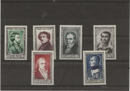 SERIE CELEBRITES N° 891 A 896  NEUF SANS CHARNIERE - COTE : 60 € - Unused Stamps