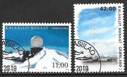 Groënland 2019, N° 786/787 Oblitérés Stations Abandonnées - Used Stamps