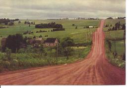 Carte Postale Timbrée - Pre-stamped Postcard, Red Clay Country Road, P.E.I. Unused  (12961) - Altri & Non Classificati