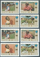 BURUNDI - MNH/** - 1979 -  CHILDREN YEAR -  COB 839-842 - Lot 21167 IMPERFORATED AND PERFORATED - 1970-79: Mint/hinged