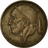 Monnaie, Belgique, Baudouin I, 50 Centimes, 1956, TB+, Bronze, KM:149.1 - 50 Cents
