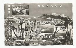 Cp, MONACO ,  Multi Vues , Voyagée - Tarjetas Panorámicas