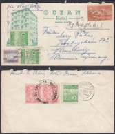 Cuba 1951 - Lettre Par Avion Vers Hensburg-Alemagne De L' Habana -Publicity Hotel................. (DD) DC6207 - Lettres & Documents