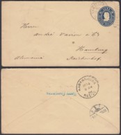 Cuba 1904 - Entier Postal Sur Lettre Vers Hamburg-Alemagne De Santiago................ (DD) DC6209 - Briefe U. Dokumente