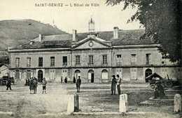 19 - Corrèze -   Saint Geniez- Hotel De Ville Animée - Andere & Zonder Classificatie