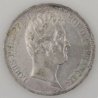 Louis-Philippe I, 5 Francs 1831 W TTB, KM# 735.13 Edge Incuse - 5 Francs