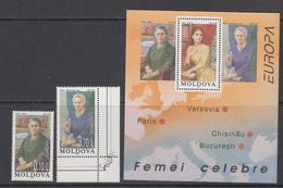 Europa Cept 1996 Moldova 2v + M/s ** Mnh (45911) Promotion - 1996