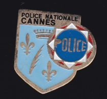 60911-Pin's..Police Nationale De Cannes. - Police