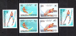 Giordania  Jordan - 1974. Sci Nautico. Water Skiing. Complete MNH Series - Water-skiing