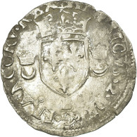 Monnaie, France, Henri II, Douzain Aux Croissants, 1551, Rouen, TB, Billon - 1547-1559 Heinrich II.