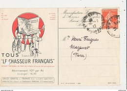 PUBLICITE  TOUS LISENT LE CHASSEUR FRANCAIS - Werbepostkarten