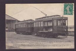 CPA Vincennes Tramway Funéraire Mort Corbillard Circulé - Vincennes