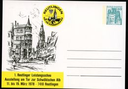 Bund PP100 D2/034 REUTLINGEN MARIENKIRCHE LINDENBRUNNEN 1978 - Cartoline Private - Nuovi