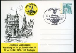 Bund PP100 D2/034 REUTLINGEN MARIENKIRCHE LINDENBRUNNEN Sost. 1978 - Privé Postkaarten - Gebruikt