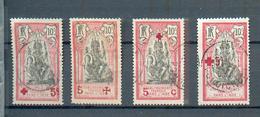 INDE 313 - YT 44-45-47-48 ° Obli - Used Stamps