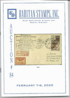 RARITAN Action # 84,Catalog, Feb 7-8, 2020, Very Rare Russia, Ukraine, Latvia ,Lithuania VF NEW! - Auktionskataloge
