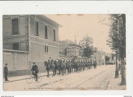 LES GREVES DE PUTEAUX PATROUILLE DE CUIRASSIERS QUAI NATIONAL CPA BON ETAT - Labor Unions