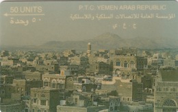 YEMEN - View Of San'A , CN:1YEMA,  50 U, Used - Yémen