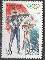 PIA - RUSSIA  - 1998 - Giochi Olimpici Invernali A Nagano - (Yv 6331) - Winter 1998: Nagano